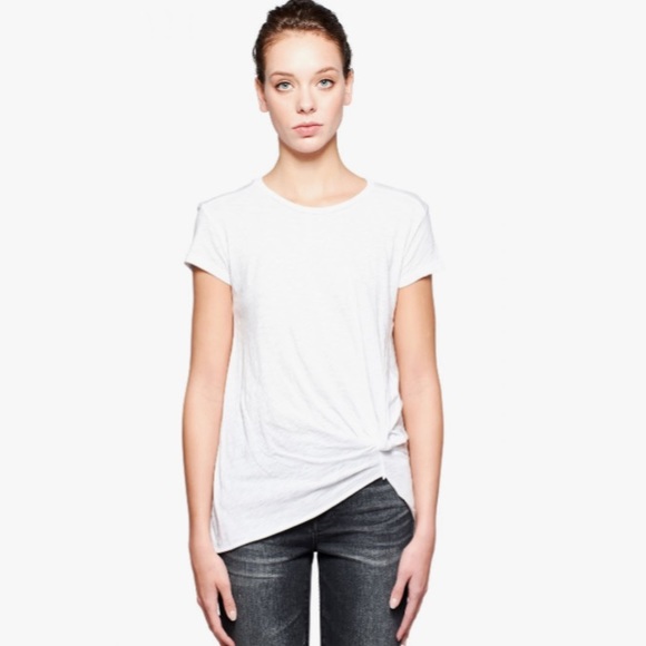Stateside Tops - stateside • white twist t-shirt